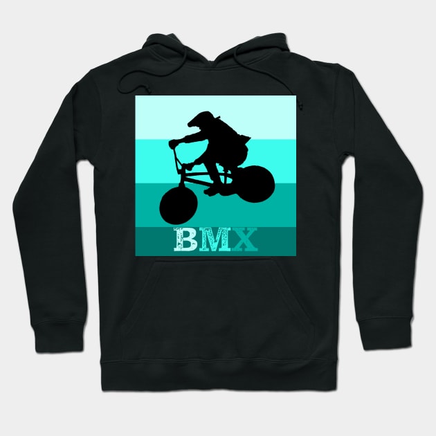 bmx Hoodie by rickylabellevie